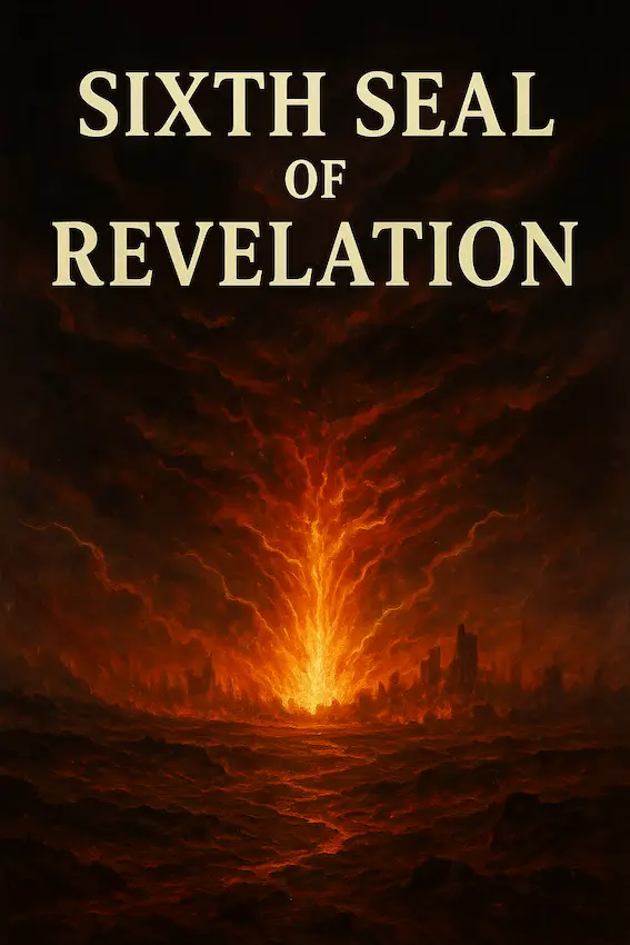 Infographic image on the sixth seal of Revelation.